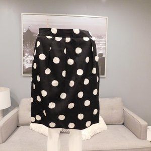 NWOT ANN TAYLOR LOFT Petite POLKA DOT Skirt POCKET